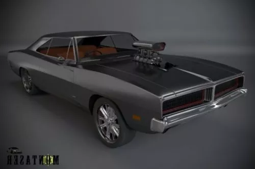 Dodge 69 Car 3d model Dodge 69 Car 3d model