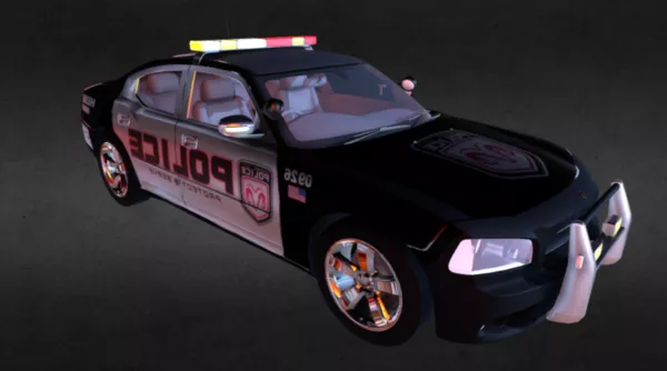 Police Detective Character 3d model