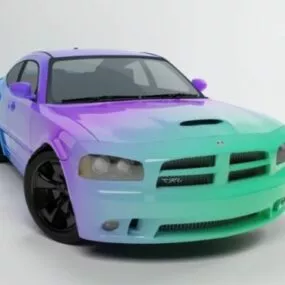 Dodge Charger Srt Car 3d model