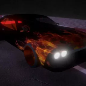 Dodge Challenger Car 3d model