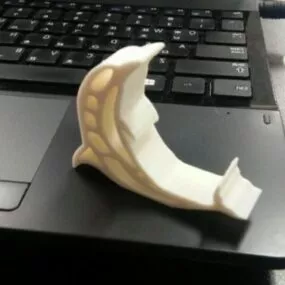 Printable Dolphin Phone Holder 3d model