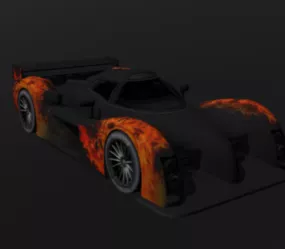 Dominator Super Car 3d model