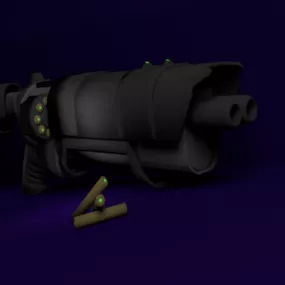Weapon Raps-90 3d model
