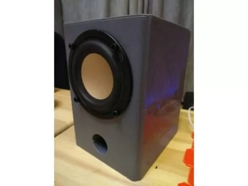 Single Audio Speaker Box 3d model