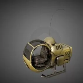 Dragon Ball Fly Aircraft 3d model