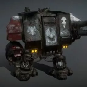 Dreadnought Raven Guard Character 3d model