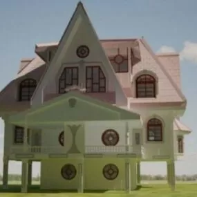 Dream Villa Idea Design 3d model
