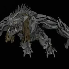 Dred Assaulter Monster Robot 3d model