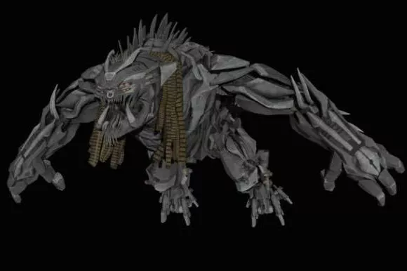 Futuristic Robot Crab 3d model
