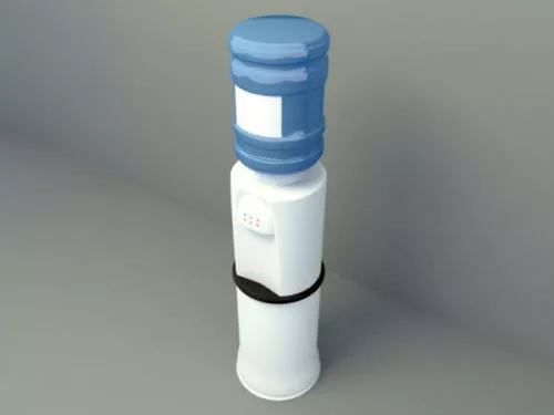 Electric Drinking Fountain 3d model Electric Drinking Fountain 3d model