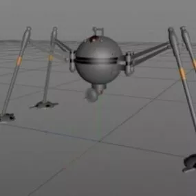 Droid Spider Robot 3d model