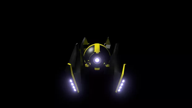 Droid Robot Scout Module 3d model