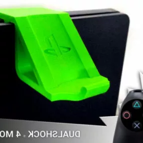 Printable Mount Stand For Playstation 4 3d model