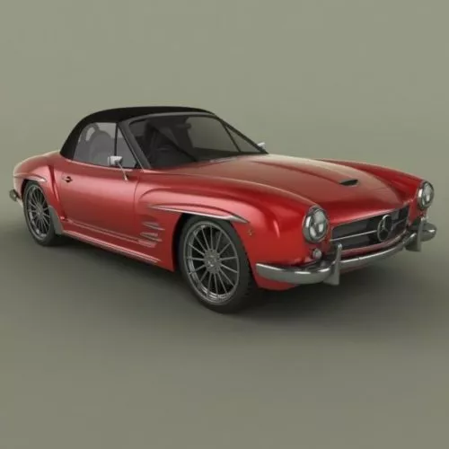 Car Duesen Bayern Mystar 3d model Car Duesen Bayern Mystar 3d model
