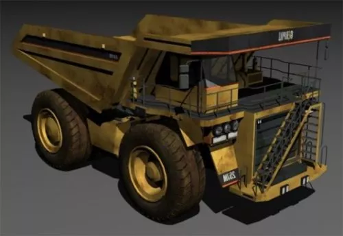 Rover Truck Vehicle With Wolf 3d model