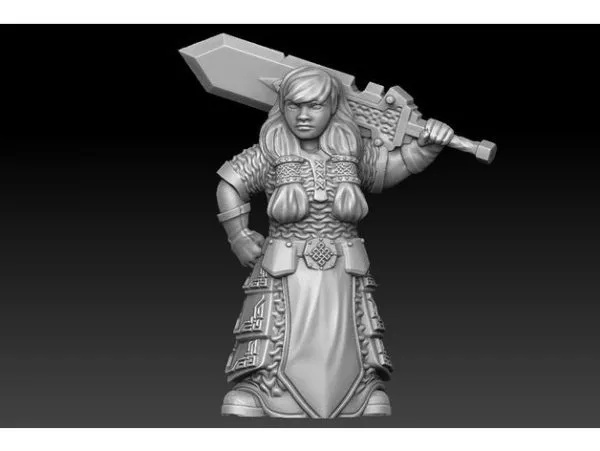 Viking Warrior Character 3d model