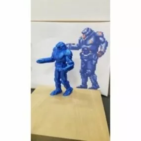E Swat Police Printable 3d model