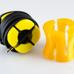 Earbud Spool Printable 3d model