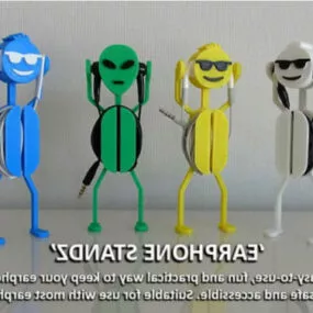 Earphone Guys Printable 3d model