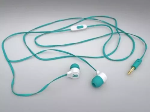 Young Fashion Earphones 3d model Young Fashion Earphones 3d model