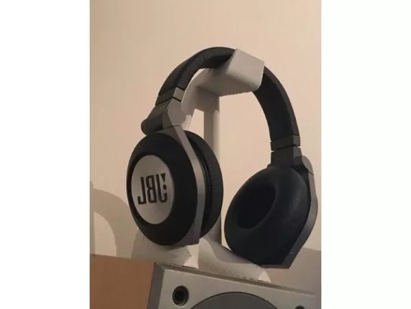 Headphone Black White Color 3d model