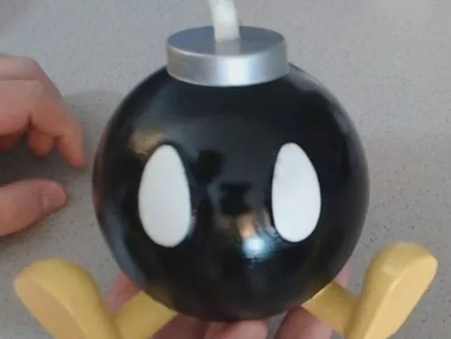 Printable Bo-omb Toy Weapon 3d model Printable Bo-omb Toy Weapon 3d model