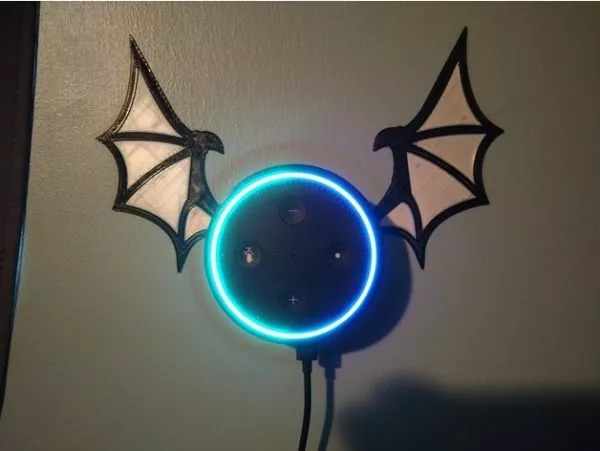 Amazon Echo Bat Printable 3d model Amazon Echo Bat Printable 3d model