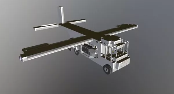 Car Jet Combine Concept 3d model Car Jet Combine Concept 3d model