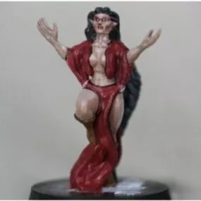 Elf Sorceress Game Character 3d model