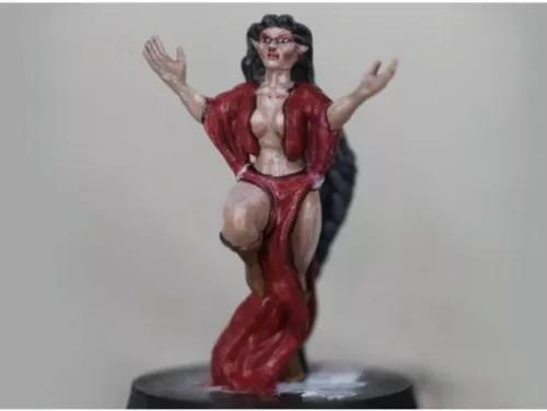 Game Character With Dragon Shape 3d model