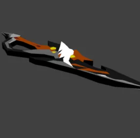 Elsword Sword Weapon 3d model