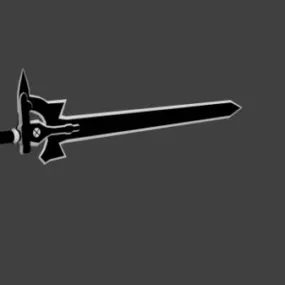 Elucidator Sword 3d model