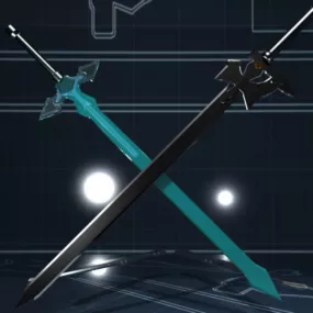 Elucidator Sci-fi Weapon 3d model