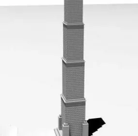 New York Empire State Building 3d model