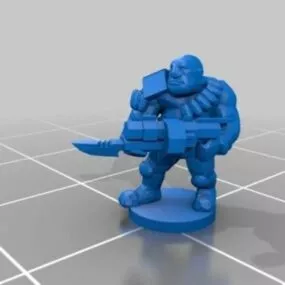Epic Scale Character Sculpture 3d model