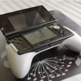 Ergonomic Grip For 3ds Printable 3d model