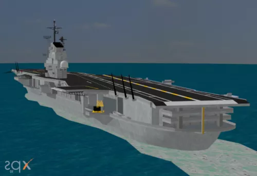 River Speed Boat 3d model