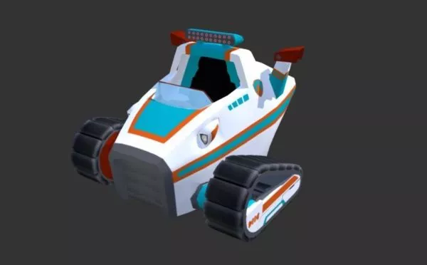 Gaming Everest Vehicle 3d model Gaming Everest Vehicle 3d model