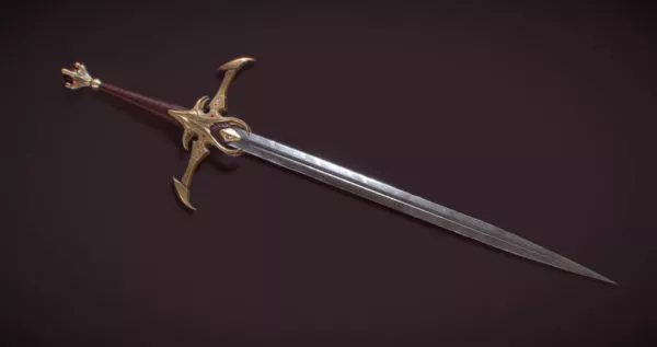 Weapon Excalibur Sword 3d model Weapon Excalibur Sword 3d model