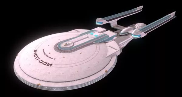Excelsior Enterprise Sci-fi Spaceship 3d model Excelsior Enterprise Sci-fi Spaceship 3d model