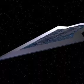 Executor Class Spaceship 3d model