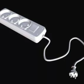 Socket Extension Cable 3d model