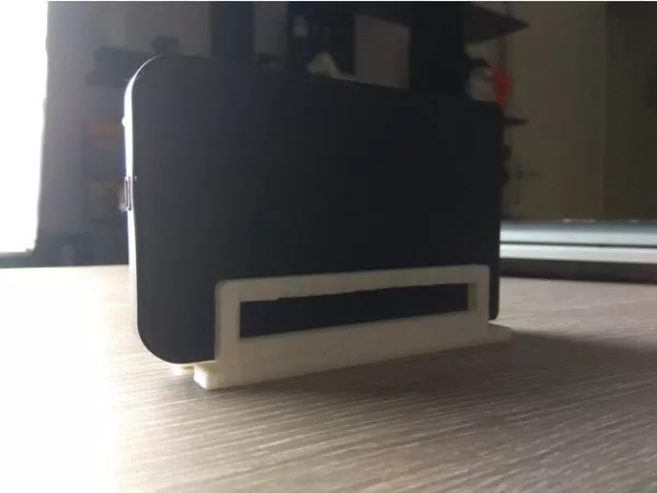 External Hard Drive Holder Printable 3d model External Hard Drive Holder Printable 3d model