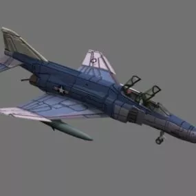 F-4 Phantom Aircraft 3d model