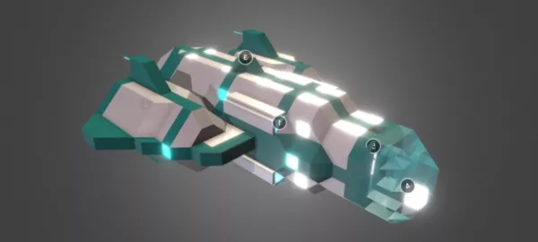 Aircraft Engine Module 3d model