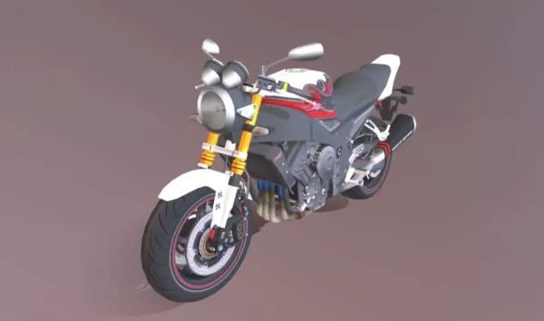 Mini Bicycle 3d model