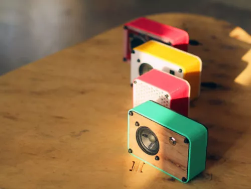 Vintage Small Computer Speakers 3d model