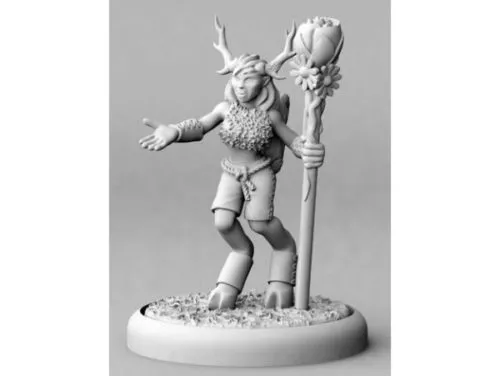 Fae Tiefling Druid Character Printable 3d model Fae Tiefling Druid Character Printable 3d model
