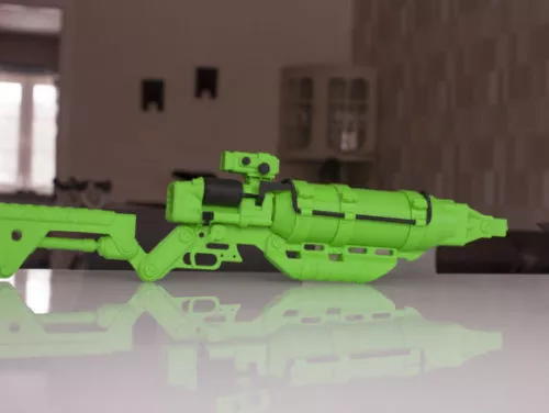 Barrett M107 Sniper Gun 3d model