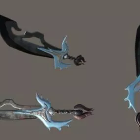 Fantasy Sword Design 3d model